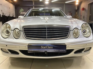 2005 Mercedes-Benz E-Класс 200 III (W211, S211), серебристый, 780000 рублей, вид 2