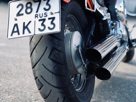 1996 Yamaha XVS400 Drag Star, оранжевый, 410000 рублей, вид 2