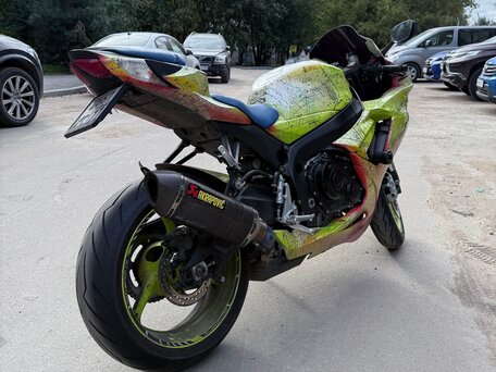 2011 Suzuki GSX-R 750, жёлтый, 650000 рублей, вид 3
