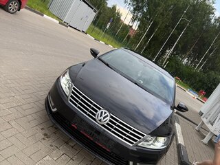 2012 Volkswagen Passat CC I, чёрный, 1300000 рублей, вид 4