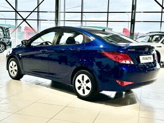 2015 Hyundai Solaris I Рестайлинг, синий, 1049000 рублей, вид 3