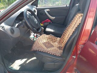 2012 Renault Logan I Рестайлинг, красный, 570000 рублей, вид 4