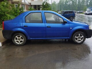 2008 Renault Logan I, синий, 499000 рублей, вид 2