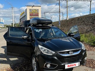 2014 Hyundai ix35 I Рестайлинг, чёрный, 1400000 рублей, вид 4
