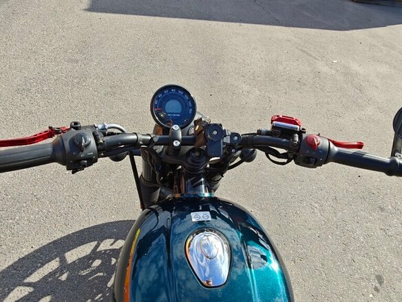 2025 Royal Enfield Hunter, зелёный, 370000 рублей - вид 4