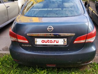 2014 Nissan Almera III (G15), серый, 380000 рублей, вид 2