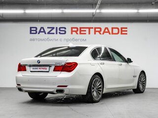 2009 BMW 7 серии Long 750Li V (F01/F02/F04), белый, 1599000 рублей, вид 5