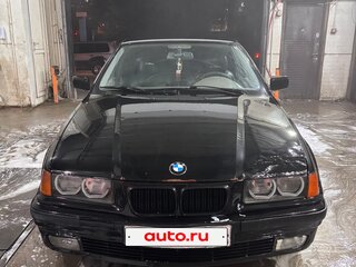 1997 BMW 3 серии Compact 316i III (E36), чёрный, 390000 рублей, вид 2
