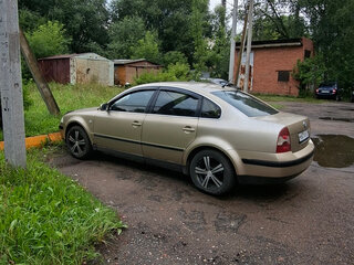 2002 Volkswagen Passat B5 Рестайлинг, жёлтый, 460000 рублей, вид 3