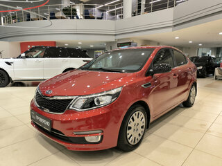 2016 Kia Rio III Рестайлинг, красный, 950000 рублей, вид 1