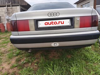 1991 Audi 100 IV (C4), серебристый, 275000 рублей, вид 2