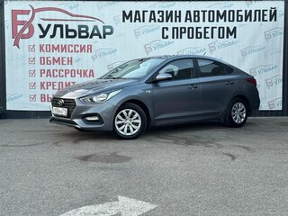 2017 Hyundai Solaris II, серый, 1184000 рублей, вид 3