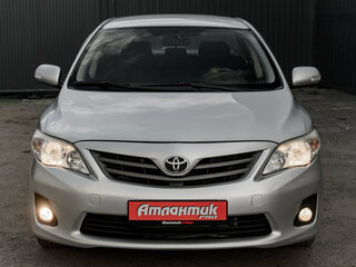 2012 Toyota Corolla X (E140, E150) Рестайлинг, серебристый, 1070000 рублей, вид 2