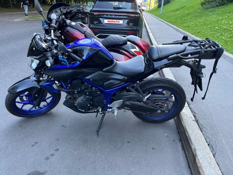 2018 Yamaha MT-03, синий, 420000 рублей, вид 2
