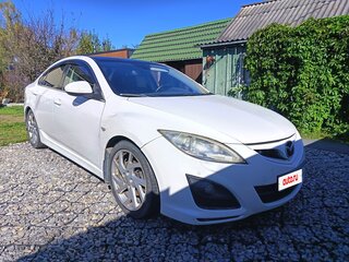2011 Mazda 6 II (GH) Рестайлинг, белый, 1090000 рублей, вид 2