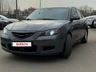 2007 Mazda 3 I (BK) Рестайлинг, серый, 600000 рублей, вид 3