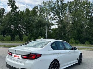 2020 BMW 5 серии 520d VII (G30/G31/G38) Рестайлинг, белый, 3650000 рублей, вид 5