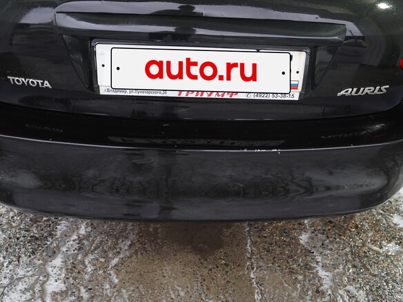 2008 Toyota Auris I, чёрный - вид 9