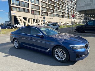 2021 BMW 5 серии 520d VII (G30/G31/G38) Рестайлинг, синий, 4195000 рублей, вид 5