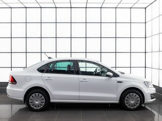 2018 Volkswagen Polo V Рестайлинг, белый, 1469000 рублей, вид 5