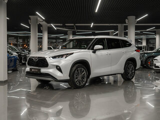 2025 Toyota Highlander IV (XU70), белый, 5230000 рублей, вид 1