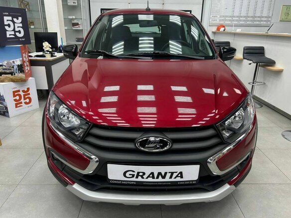 2026 Lada (ВАЗ) Granta Active Cross I Рестайлинг, красный, 1411000 рублей - вид 1