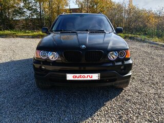 2002 BMW X5 3.0i I (E53), чёрный, 800000 рублей, вид 1