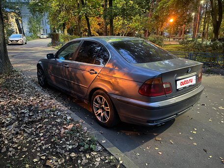 1999 BMW 3 серии 320i IV (E46), синий, 360000 рублей, вид 3