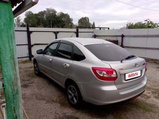 2014 Lada (ВАЗ) Granta I, серебристый, 450000 рублей, вид 3