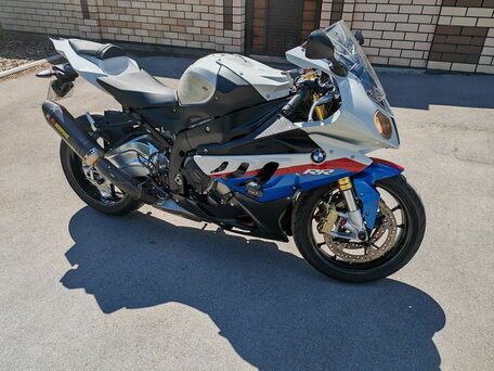 2012 BMW S 1000 RR, белый, 1100000 рублей, вид 4