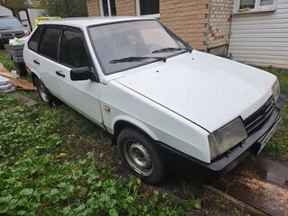 1999 Lada (ВАЗ) 2109, белый, 65000 рублей, вид 1