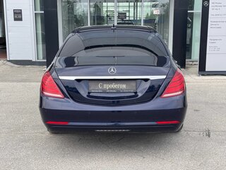2016 Mercedes-Benz S-Класс 350 CDI BlueTEC VI (W222, C217), синий, 2990000 рублей, вид 4