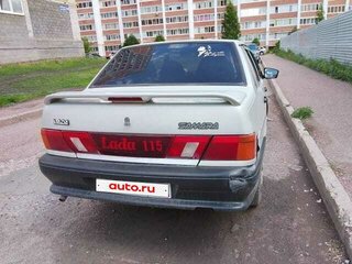 2006 Lada (ВАЗ) 2115, серебристый, 50000 рублей, вид 4