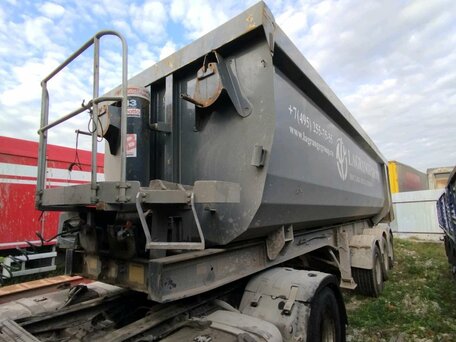 2021 Grunwald Полуприцеп самосвальный, серый, 1650000 рублей, вид 1