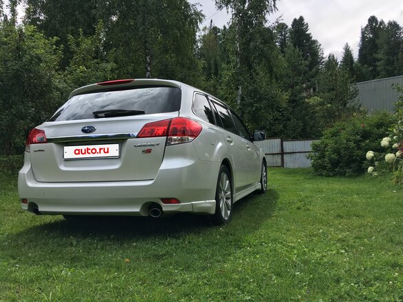 2011 Subaru Legacy tS V, белый, 1600000 рублей - вид 6