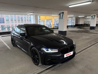 2021 BMW 5 серии 530i xDrive VII (G30/G31/G38) Рестайлинг, чёрный, 3700000 рублей, вид 3