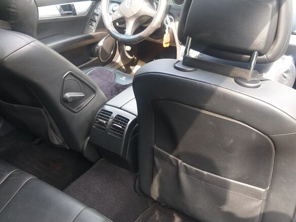2008 Mercedes-Benz C-Класс 220 CDI III (W204), чёрный, 1100000 рублей - вид 10