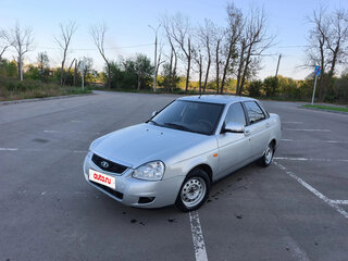2016 Lada (ВАЗ) Priora I Рестайлинг, серебристый, 430000 рублей, вид 1