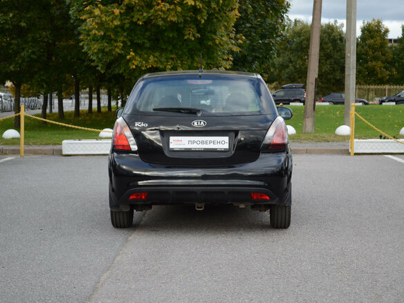 2011 Kia Rio II Рестайлинг, чёрный, 438000 рублей - вид 5