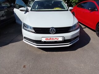 2016 Volkswagen Jetta VI Рестайлинг, белый, 1650000 рублей, вид 1