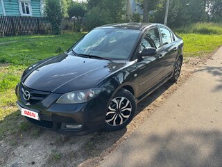 2008 Mazda 3 5-speed I (BK) Рестайлинг, чёрный, 500000 рублей, вид 1