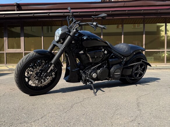 2004 Yamaha XV 1700 Warrior, чёрный, 1570000 рублей - вид 12