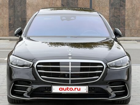 2022 Mercedes-Benz S-Класс 500 4MATIC VII (W223), чёрный, 14250000 рублей, вид 2