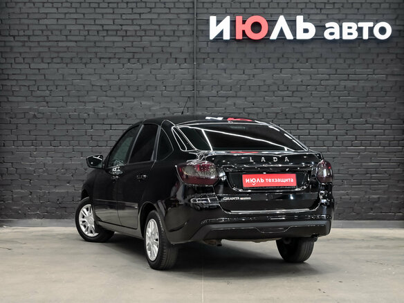 2023 Lada (ВАЗ) Granta I Рестайлинг, чёрный, 800000 рублей - вид 7