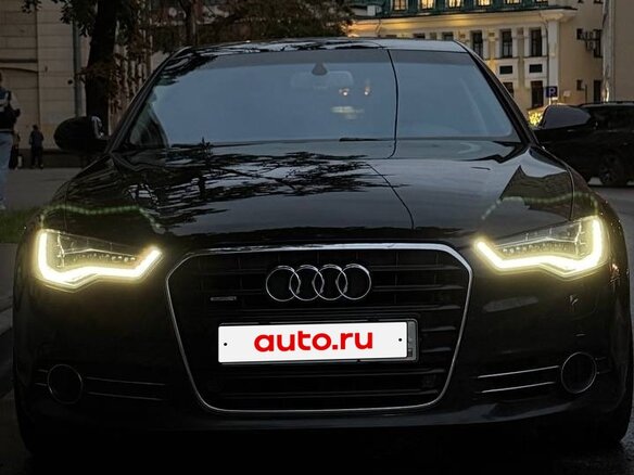 2012 Audi A6 IV (C7), чёрный, 2200000 рублей - вид 5
