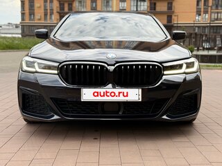 2021 BMW 5 серии 520i VII (G30/G31/G38) Рестайлинг, синий, 4300000 рублей, вид 2
