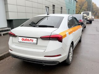 2021 Skoda Rapid II, белый, 1300000 рублей, вид 4