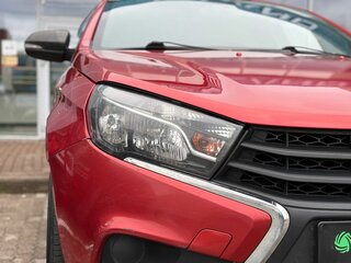 2016 Lada (ВАЗ) Vesta I, красный, 569000 рублей, вид 4