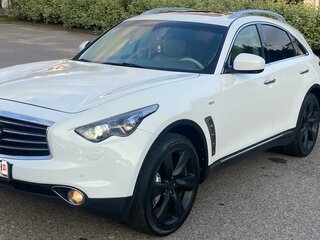 2012 Infiniti FX37 II (S51) Рестайлинг, белый, 2400000 рублей, вид 1