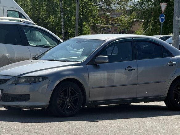 2006 Mazda 6 I (GG) Рестайлинг, серый, 550000 рублей - вид 1